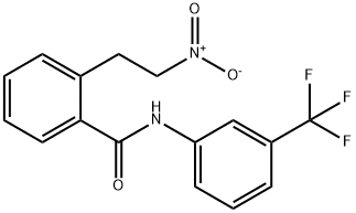 2-(2-NITROETHYL)-N-[3-(TRIFLUOROMETHYL)PHENYL]BENZENECARBOXAMIDE