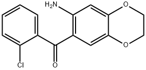 Methanone, (7-amino-2,3-dihydro-1,4-benzodioxin-6-yl)(2-chlorophenyl)-