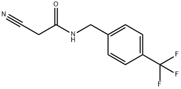 Acetamide, 2-cyano-N-[[4-(trifluoromethyl)phenyl]methyl]-