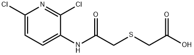 2-[2-[(2,6-dichloropyridin-3-yl)amino]-2-oxoethyl]sulfanylacetic acid