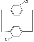 Dichlorotricyclo[8.2.2.24,7]hexadeca-1(12),4,6,10,13,15-hexaene, mixed isomers