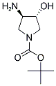 (3R,4R)-3-氨基-4-羟基吡咯烷-1-甲酸叔丁酯