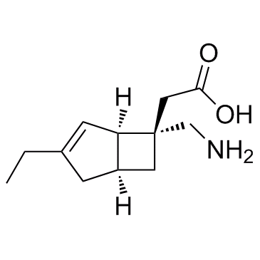 2-((1R,5S,6S)-6-(aminomethyl)-3-ethylbicyclo[3.2.0]hept-3-en-6-yl)acetic acid