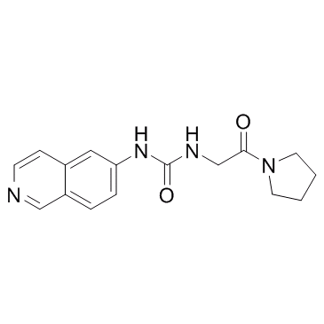 1-(异喹啉-6-基)-3-(2-氧代-2-(吡咯烷-1-基)乙基)脲