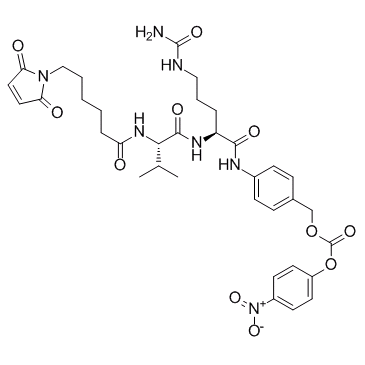 马来酰亚胺基己酰-L-缬氨酸-L-瓜氨酸对氨基苄醇 对硝基苯基碳酸脂 6级