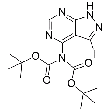 Imidodicarbonic Acid, 2-(3-Iodo-1H-Pyrazolo[3,4-D]Pyrimidin-4-Yl)-, 1,3-Bis(1,1-Dimethylethyl) Ester