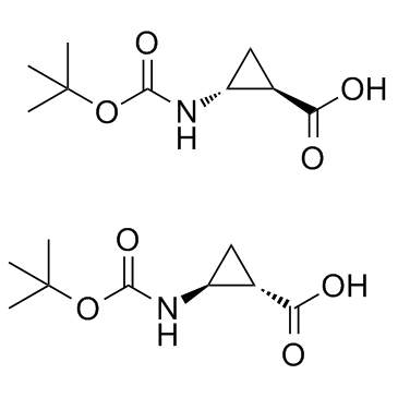 trans-2-{[(tert-butoxy)carbonyl]amino}cyclopropane-1-carboxylic acid