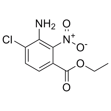 3-氨基-4-氯-2-硝基苯甲酸乙酯