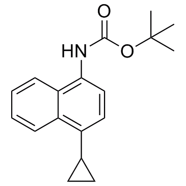 叔丁基(4-环丙基萘-1-基)氨基甲酸叔丁酯