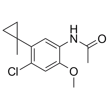 N-[4-氯-2-甲氧基-5-(1-甲基环丙基)苯基]乙酰胺