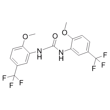 Carbanilide, 2,2'-dimethoxy-5,5'-bis(trifluoromethyl)-