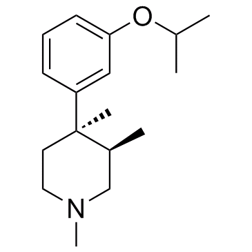 Piperidine, 1,3,4-trimethyl-4-[3-(1-methylethoxy)phenyl]-, (3R,4R)-