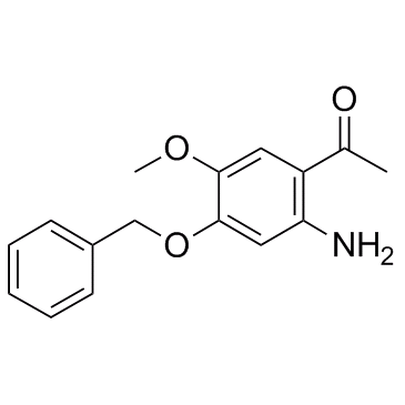 Ethanone, 1-[2-amino-5-methoxy-4-(phenylmethoxy)phenyl]-