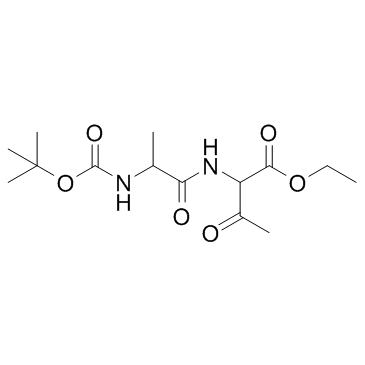 Ethyl 2-(2-((tert-butoxycarbonyl)amino)propanamido)-3-oxobutanoate