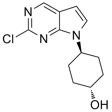 trans-4-(2-Chloro-7H-pyrrolo[2,3-d]pyrimidin-7-yl)cyclohexanol