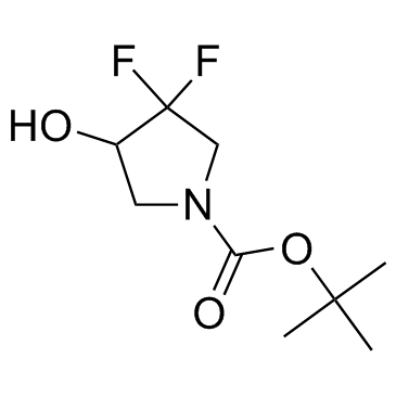 tert-butyl 3,3-difluoro-4-hydroxypyrrolidine-1-carboxylate