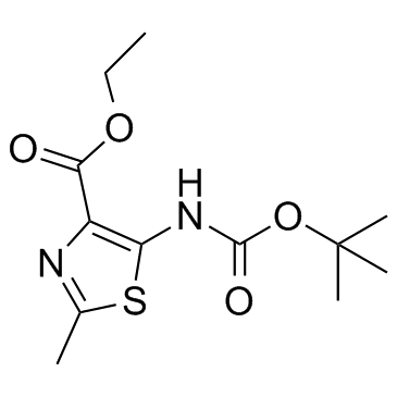 5 - ((叔丁氧基羰基)氨基)-2-甲基噻唑-4-羧酸乙酯