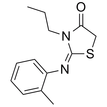 4-Thiazolidinone, 2-[(2-methylphenyl)imino]-3-propyl-, (2Z)-