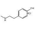 Phenol,4-[2-(methylamino)ethyl]-, hydrochloride (1:1)