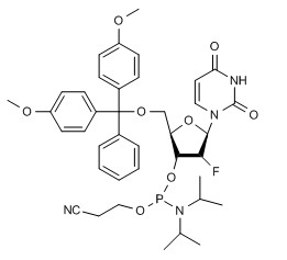 5'-O-(4,4-Dimethoxytrityl)-2'-deoxy-2'-fluorouridine-3'-(2-cyanoethyl-N,N-diisopropyl)phosphoramidite