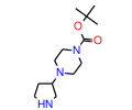 4-(Pyrrolidin-3-yl)piperazine-1-carboxylic Acid tert-Butyl Ester