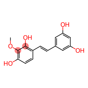 4-[(E)-2-(3,5-dihydroxyphenyl)ethenyl]-2-methoxy-benzene-1,3-diol