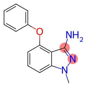 1H-Indazol-3-amine, 1-methyl-4-phenoxy-