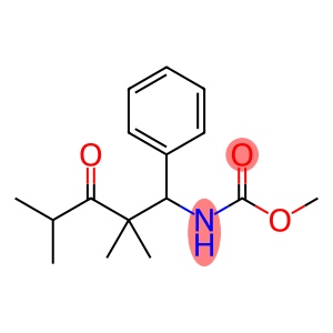 Methyl (2,2,4-triMethyl-3-oxo-1-phenylpentyl)carbaMate