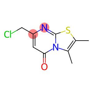 7-(chloromethyl)-2,3-dimethyl-5H-thiazolo[3,2-a]pyrimidin-5-one