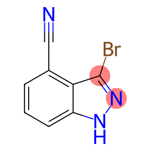 3-BROMO-2H-INDAZOLE-4-CARBONITRILE