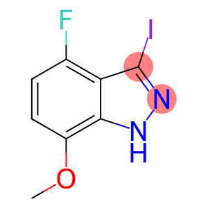 4-FLUORO-3-IODO-7-METHOXY (1H)INDAZOLE