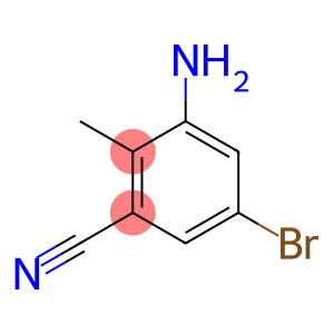 3-氨基-5-溴-2-甲基苯腈