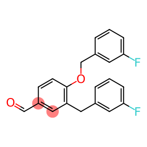 3-(3-氟苯甲基)-4-(3-氟-苄氧基)苯甲醛