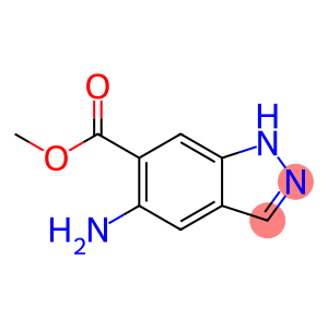 1H-Indazole-6-carboxylic acid, 5-aMino-, Methyl ester