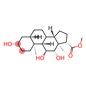 3β,11α,12β-Trihydroxy-5α-androstane-17β-carboxylic acid methyl ester