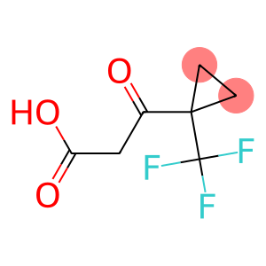 Cyclopropanepropanoic acid, β-oxo-1-(trifluoromethyl)-