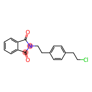 2-(4-(2-chloroethyl)phenethyl)isoindoline-1,3-dione