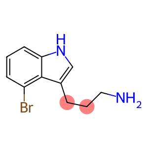 3-(4-溴-3-吲哚基)-1-丙胺