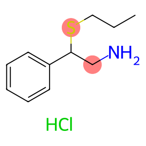 Benzeneethanamine, β-(propylthio)-, hydrochloride (1:1)