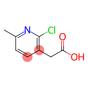 3-Pyridineacetic acid, 2-chloro-6-methyl-