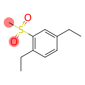 1,4-Diethyl-2-(methylsulfonyl)benzene