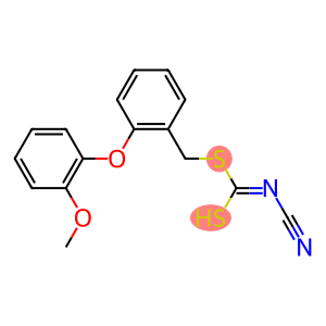 [2-(2-Methoxyphenoxy)phenyl]methyl-cyanocarbonimidodithioate