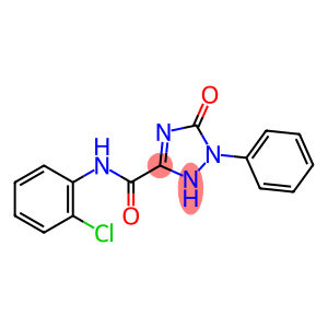 N-(2-CHLOROPHENYL)-5-OXO-1-PHENYL-2,5-DIHYDRO-1H-1,2,4-TRIAZOLE-3-CARBOXAMIDE