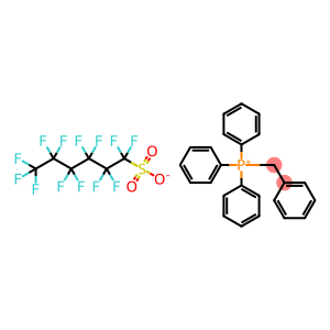 Phosphonium, triphenyl(phenylmethyl)-, 1,1,2,2,3,3,4,4,5,5,6,6,6-tridecafluoro-1-hexanesulfonate (1:1)