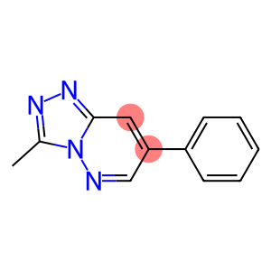 7-phenyl-3-methyl-1,2,4-triazolo-(4,3b)pyridazine