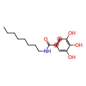 3,4,5-trihydroxy-N-octyl-benzamide