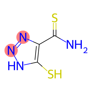 1H-1,2,3-Triazole-4-carbothioamide, 5-mercapto-