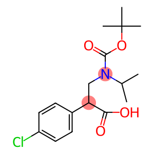 3-{[(tert-butoxy)carbonyl](propan-2-yl)amino}-2-(4-chlorophenyl)propanoic acid