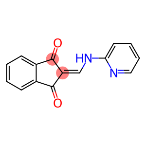 2-((2-PYRIDYLAMINO)METHYLENE)INDANE-1,3-DIONE