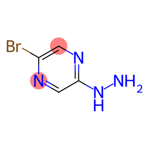 2-溴-5-肼基吡嗪